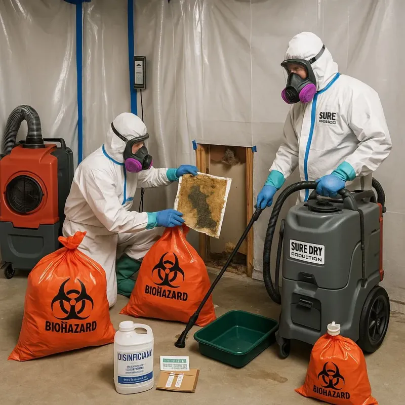 Contaminated Water Handling Protocols process in Tonkawa, OK